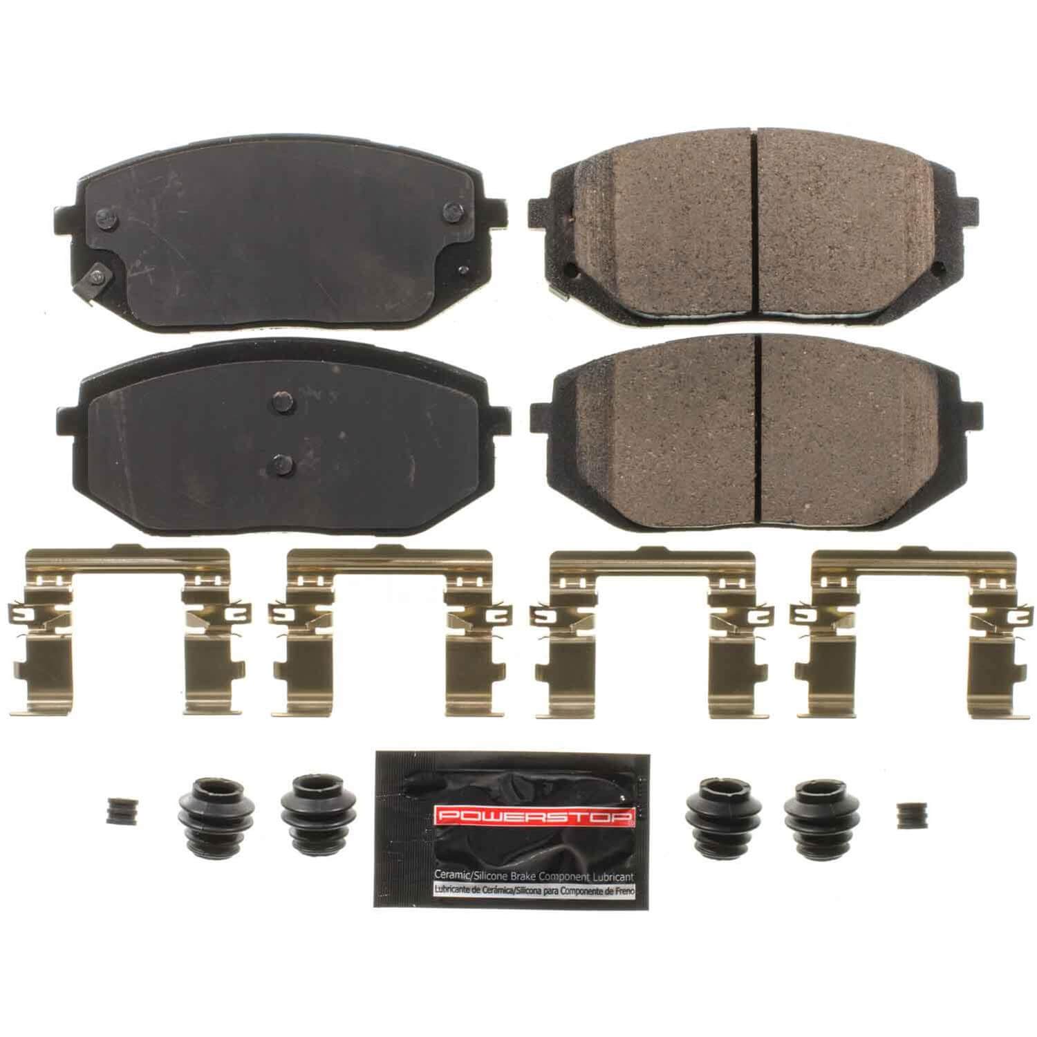 Power Stop Z23-2398 - Z23 Evolution Sport Carbon-Fiber Ceramic Front Brake Pads vehicle fitment brake part