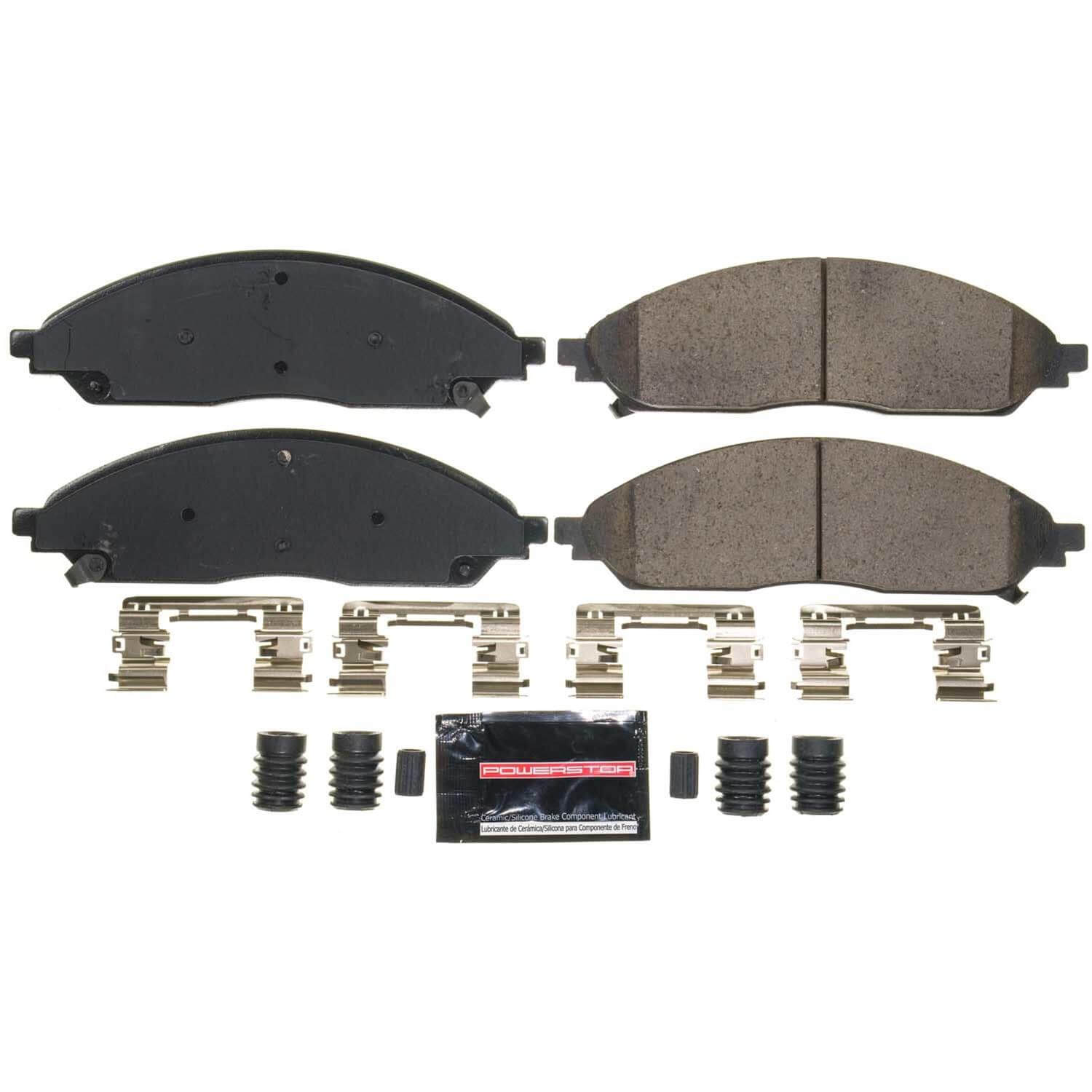 Power Stop Z23-2402 - Z23 Evolution Sport Carbon-Fiber Ceramic Front Brake Pads vehicle fitment brake part