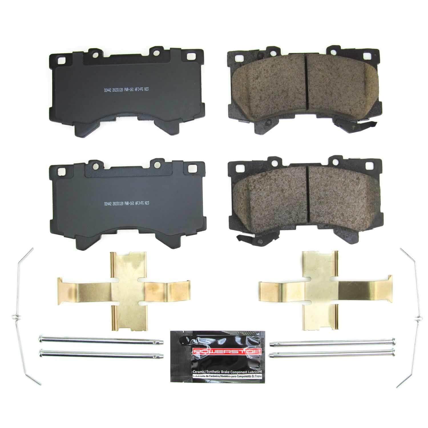 Power Stop Z23-2442 - Z23 Evolution Sport Carbon-Fiber Ceramic Front Brake Pads vehicle fitment brake part