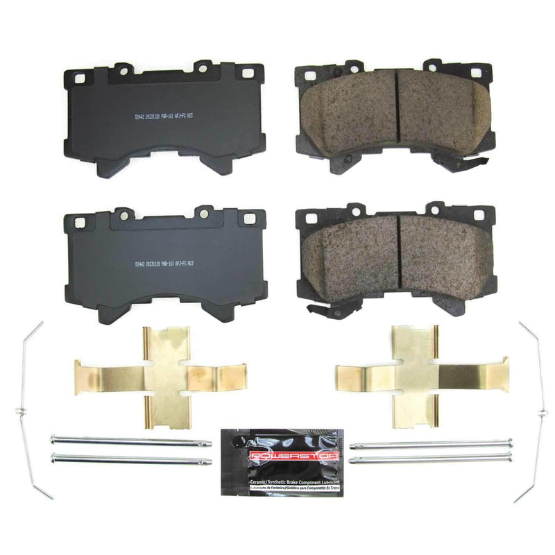 Power Stop Z23-2442 - Z23 Evolution Sport Carbon-Fiber Ceramic Front Brake Pads vehicle fitment brake part