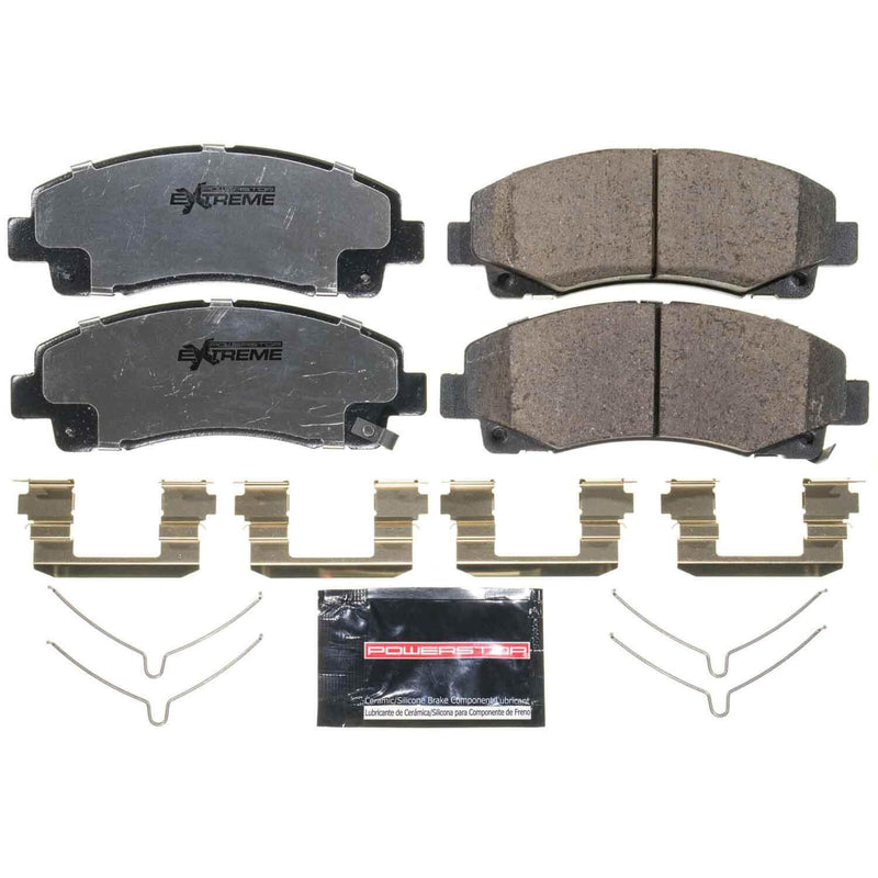 Power Stop Z26-1584 - Z26 Extreme Street Performance Carbon-Fiber Ceramic Front Brake Pads vehicle fitment brake part