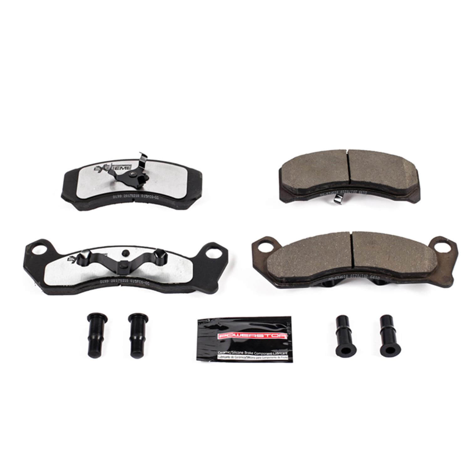 Power Stop Z26-199 - Z26 Extreme Street Performance Carbon-Fiber Ceramic Front Brake Pads vehicle fitment brake part