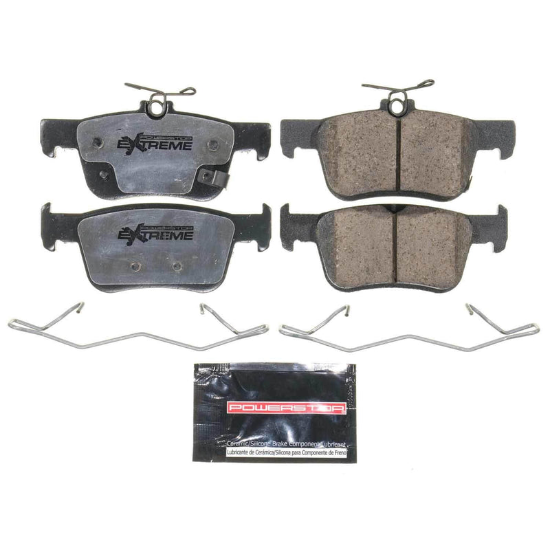Power Stop Z26-2102 - Z26 Extreme Street Performance Carbon-Fiber Ceramic Rear Brake Pads vehicle fitment brake part