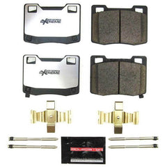 Power Stop Z26-2363 Z26 Extreme Street Performance Carbon Fiber Ceramic Rear Brake Pads for 2020-2022 Ford Mustang Shelby GT500 product image