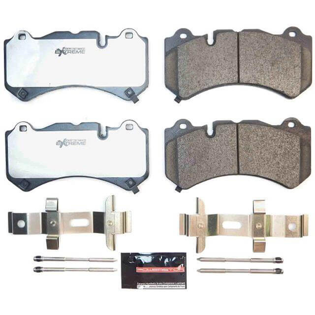 Power Stop Z26-2444 Z26 Extreme Street Performance Carbon-Fiber Ceramic Front Brake Pads for 2022 Cadillac CT4 V Blackwing product image
