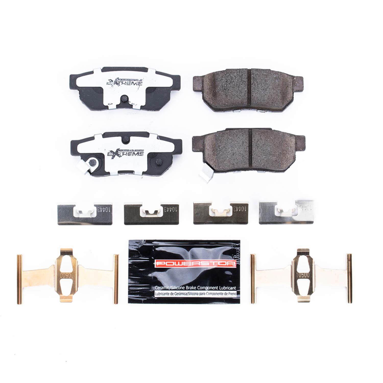 Power Stop Z26-374 - Z26 Extreme Performance Carbon-Ceramic Brake Pads (Rear) vehicle fitment brake part