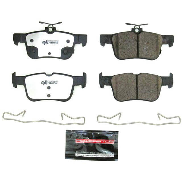 Power Stop Z36-1833A Z36 Extreme Severe-Duty Truck And Tow Carbon Fiber Ceramic Rear Brake Pads for 2021 Ford Bronco Sport Badlands, Base, Big Bend, First Edition, Outer Banks product image
