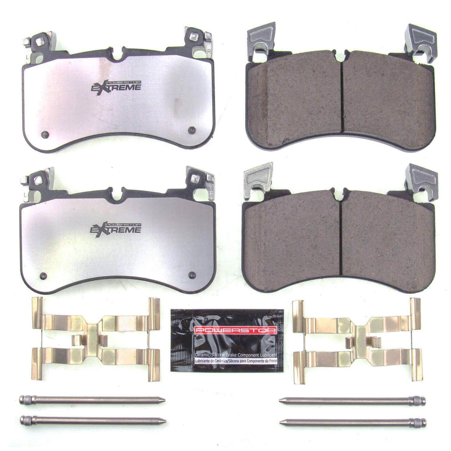 Power Stop Z36-2184 Front Z36 Severe-Duty Truck And Tow 1-Click Pad Kit for 2021 Land Rover Defender 110 Base, S, SE, X, X-Dynamic Hse, X-Dynamic SE product image
