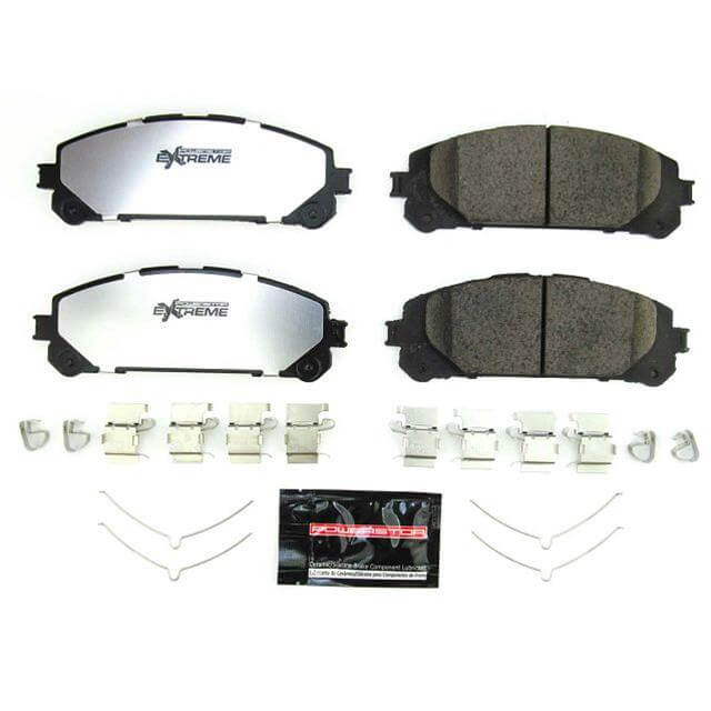 Power Stop Z36-2304 Z36 Extreme Severe-Duty Truck And Tow Carbon Fiber Ceramic Front Brake Pads for 2020 Toyota Highlander Hybrid LE, Hybrid Limited, Hybrid Platinum, Hybrid XLE, L, LE product image