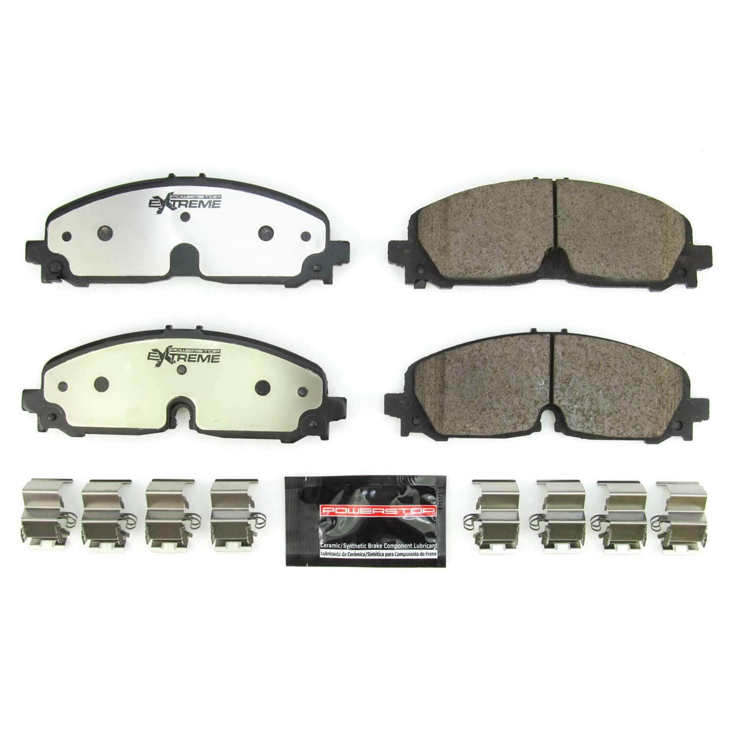Power Stop Z36-2371 Z36 Extreme Severe-Duty Truck And Tow Carbon Fiber Ceramic Front Brake Pads for 2021 Buick Enclave Avenir, Essence, Preferred, Premium product image