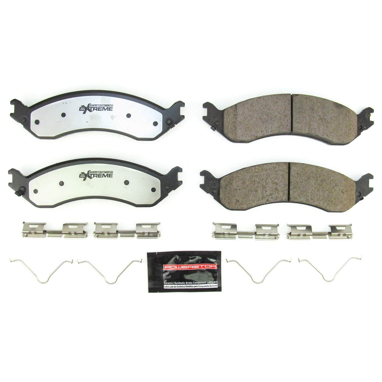 Power Stop Z36-2406 Z36 Extreme Severe-Duty Truck And Tow Carbon Fiber Ceramic Rear Brake Pads for 2021-2022 Chevrolet Express 2500 Base, LS, LT product image