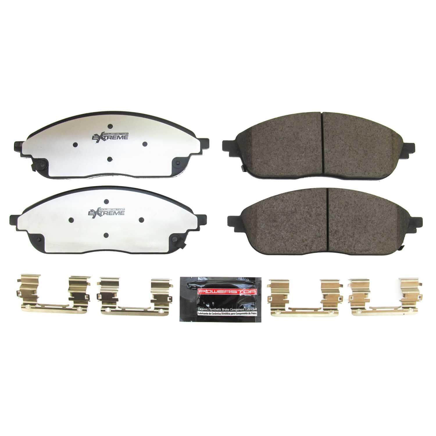 Power Stop Z36-2436 - Z36 Truck And Tow Carbon-Fiber Ceramic Front Brake Pads vehicle fitment brake part