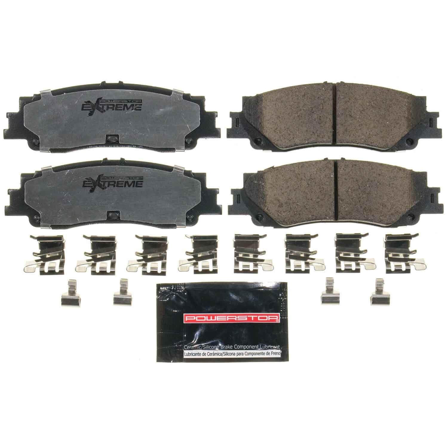Power Stop Z36-2439 - Z36 Truck And Tow Carbon-Fiber Ceramic Rear Brake Pads vehicle fitment brake part