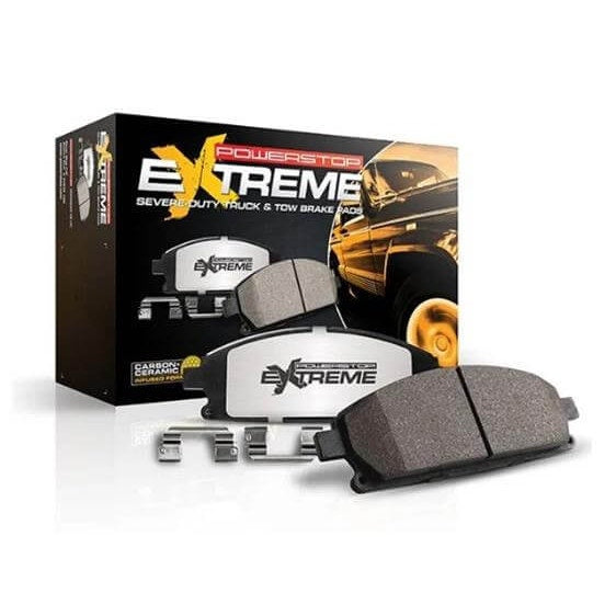 Power Stop Z36-2442 - Z36 Truck And Tow Carbon-Fiber Ceramic Front Brake Pads vehicle fitment brake part