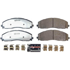 Power Stop Z36-2490 Z36 ExtremeTruck And Tow Carbon-Fiber Ceramic Front Brake Pads for 2023-2024 Ford F-250 Super Duty King Ranch, Lariat, Limited, Platinum, XL, XLT product image