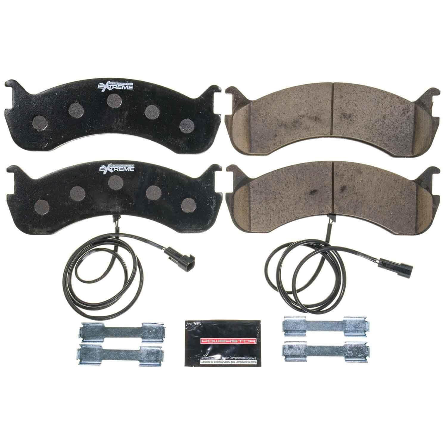 Power Stop Z36-786B - Z36 Truck And Tow Carbon-Fiber Ceramic Front Brake Pads vehicle fitment brake part