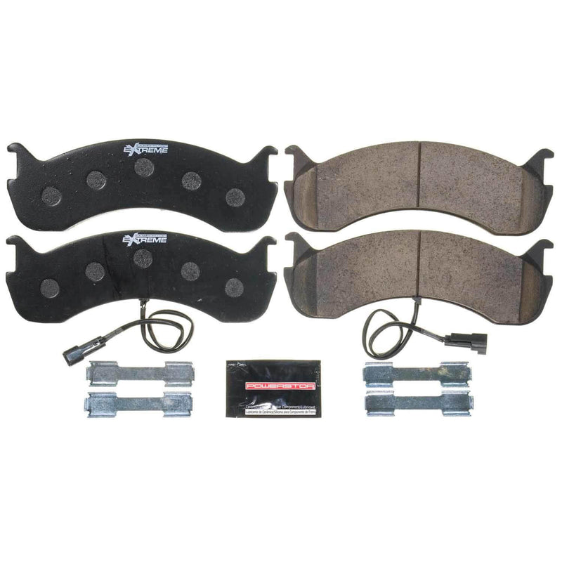 Power Stop Z36-786C - Z36 Truck And Tow Carbon-Fiber Ceramic Front Brake Pads vehicle fitment brake part