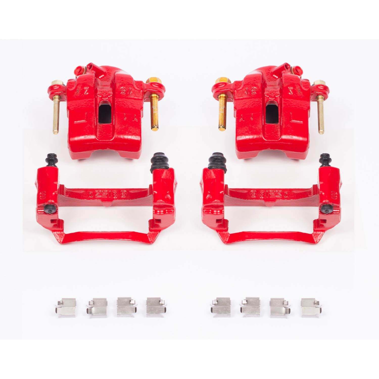 Power Stop S1704 Performance Brake Calipers - Pair (Front) for 1994-2005 Mazda Miata / MX-5 product image