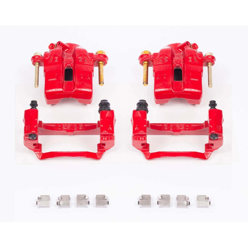 Power Stop S1704 Performance Brake Calipers - Pair (Front) for 1994-2005 Mazda Miata / MX-5 product image