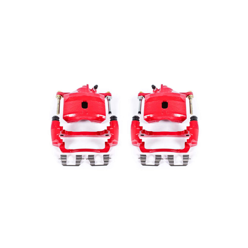 Power Stop S1832 Performance Brake Calipers - Pair (Front) for 1996-2014 Acura El product image