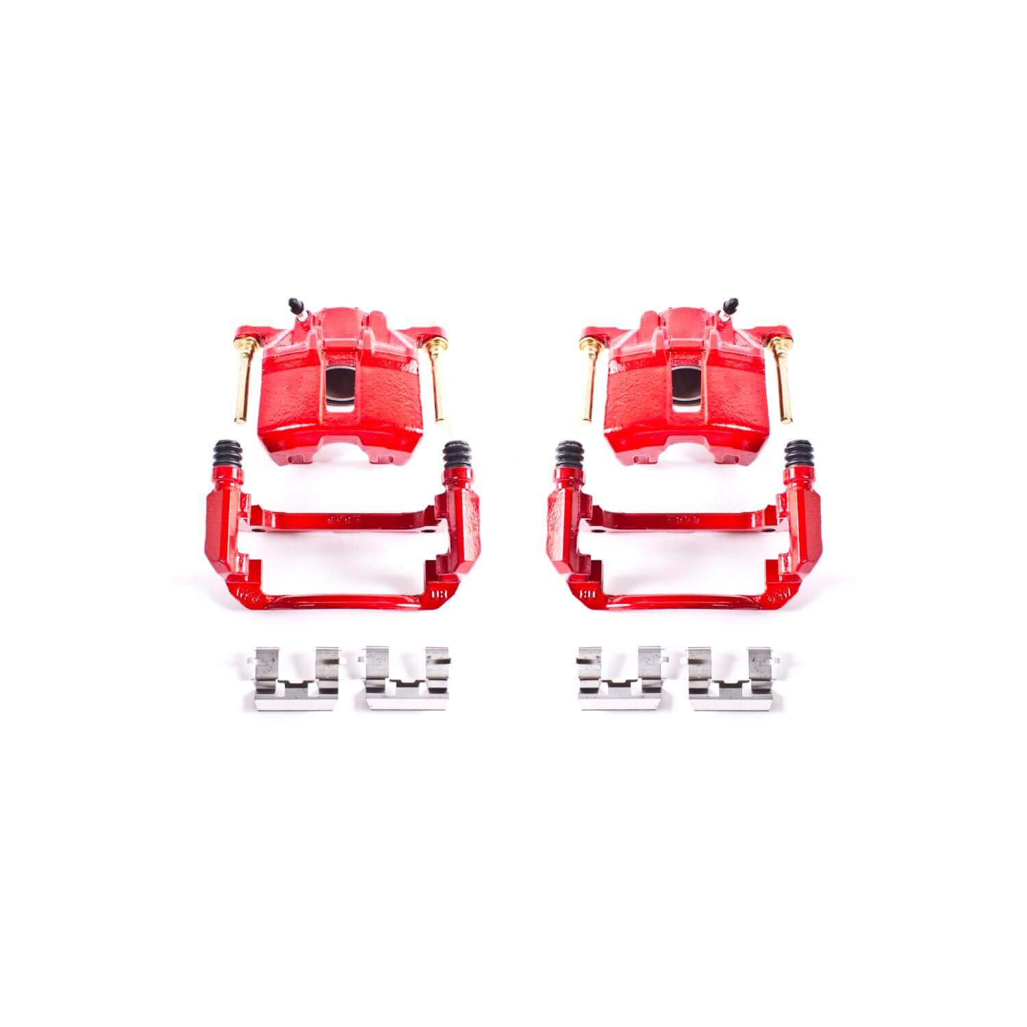 Power Stop S2668 Performance Brake Calipers - Pair (Front) for 2003-2007 Honda Accord product image