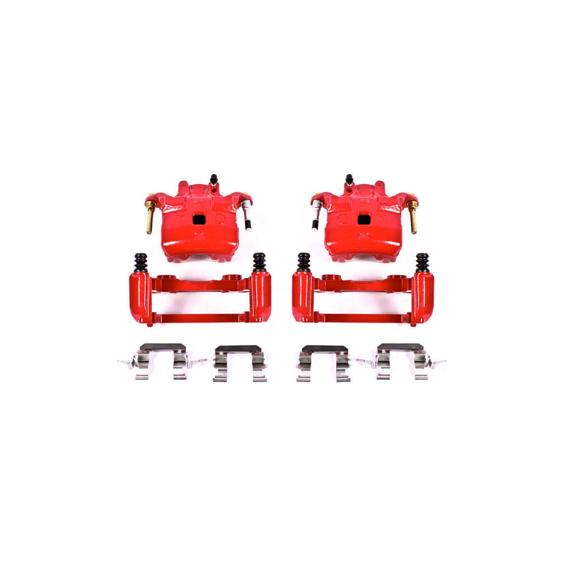 Power Stop S2690A Performance Brake Calipers - Pair (Front) for 2003-2005 Infiniti G35 product image