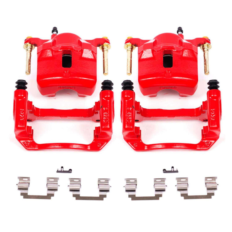 Power Stop S2698 Performance Brake Calipers - Pair (Front) for 2003-2008 Pontiac Vibe product image