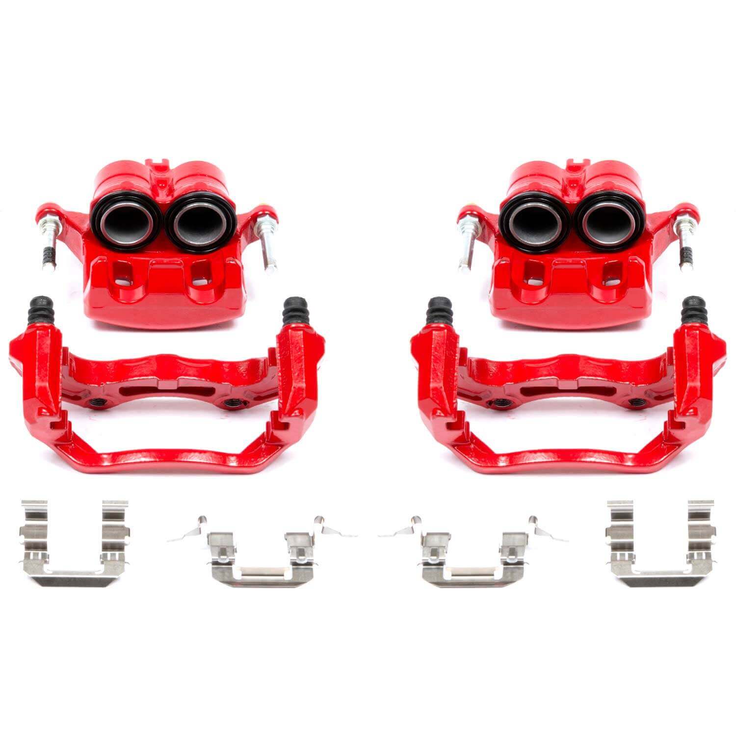 Power Stop S2870A Performance Brake Calipers - Pair (Front) for 2005-2009 Infiniti G35 product image