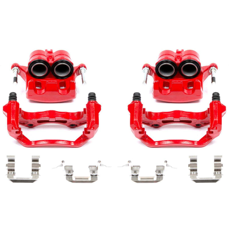 Power Stop S2870A Performance Brake Calipers - Pair (Front) for 2005-2009 Infiniti G35 product image