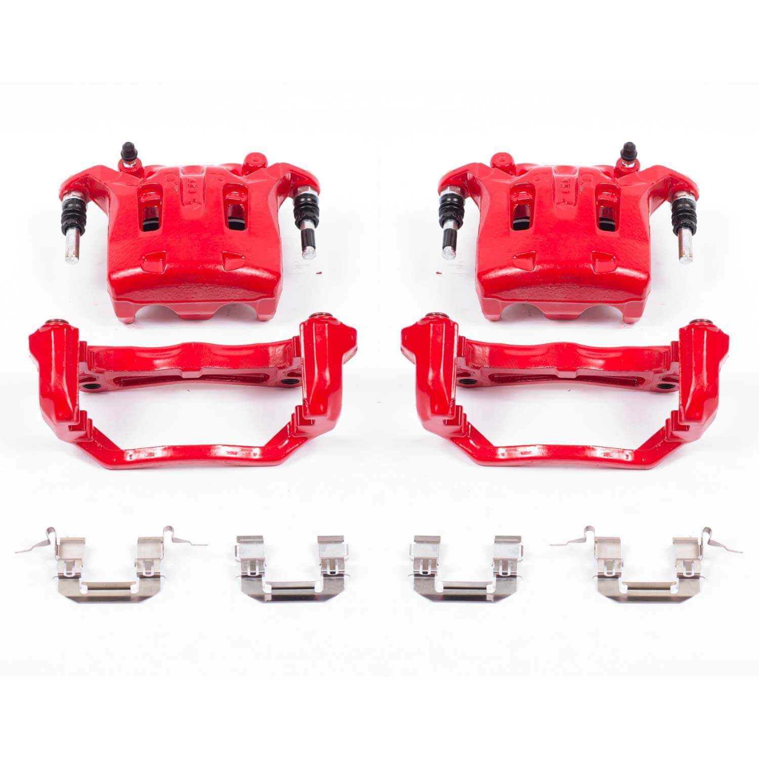 Power Stop S2870B Performance Brake Calipers - Pair (Front) for 2002-2020 Infiniti EX35 product image