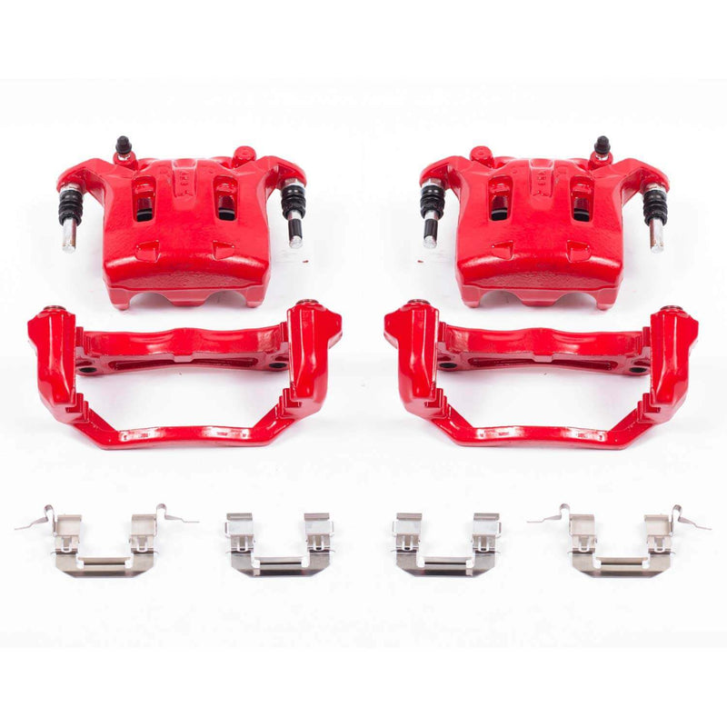 Power Stop S2870B Performance Brake Calipers - Pair (Front) for 2002-2020 Infiniti EX35 product image