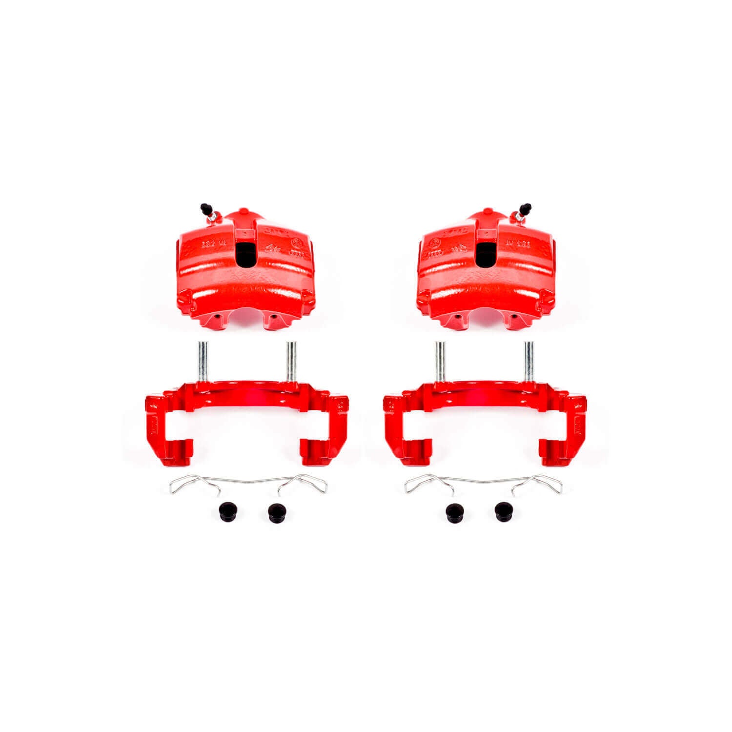 Power Stop S2974A Performance Brake Calipers - Pair (Front) for 2005-2019 Audi A3 product image