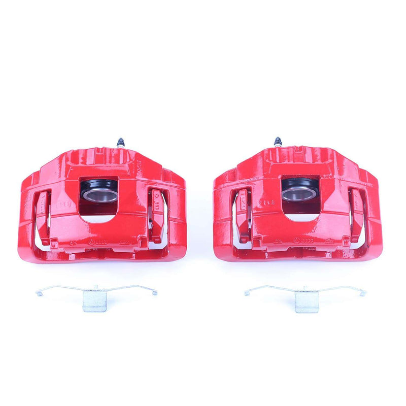 Power Stop S3110 Performance Brake Calipers - Pair (Front) for 2004-2011 Audi A4 product image