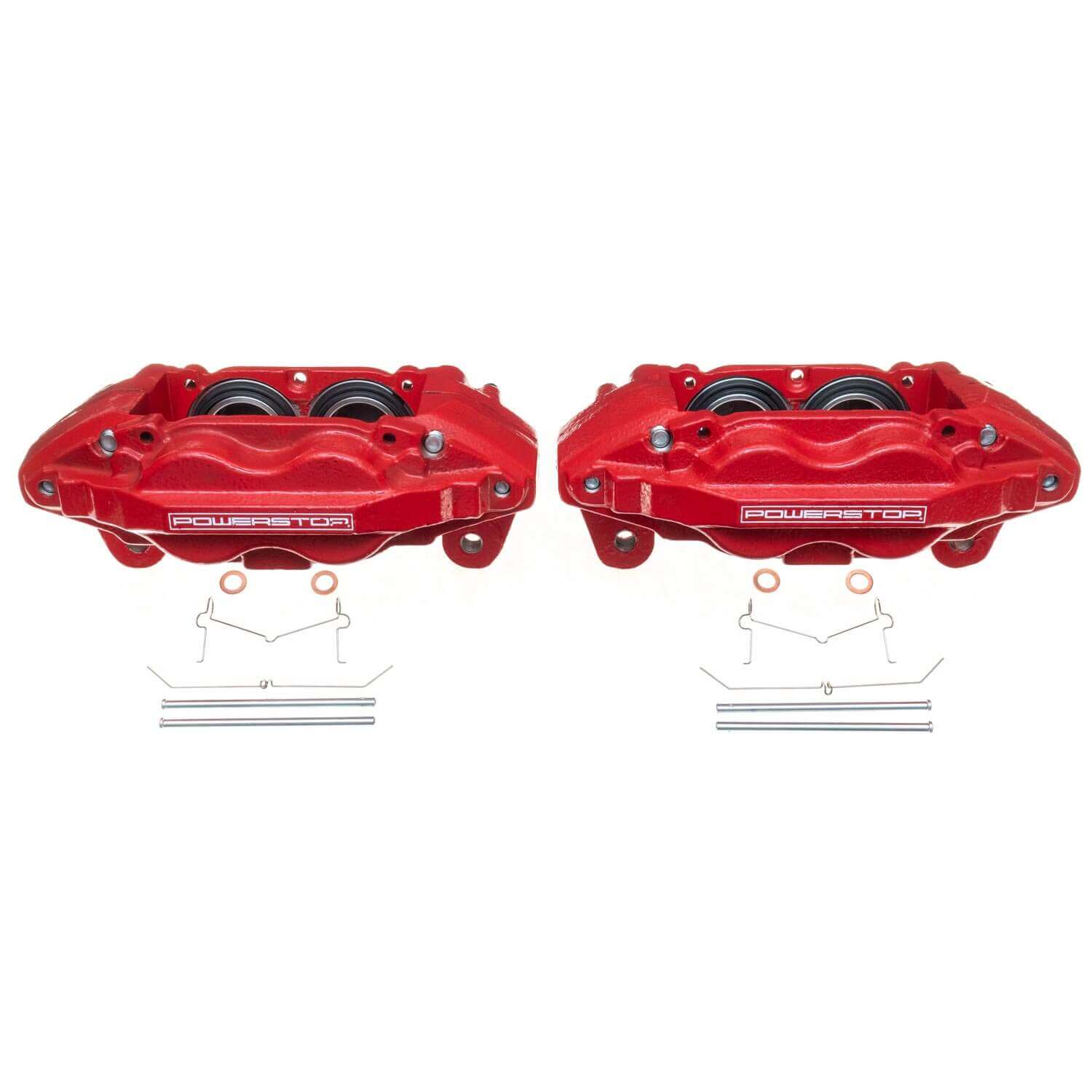 Power Stop S3274 Performance Brake Calipers - Pair (Front) for 2007-2015 Toyota Sequoia product image