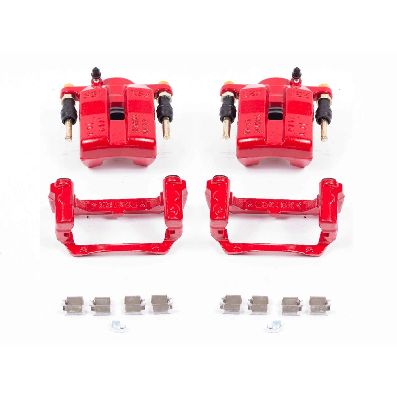 Power Stop S3316 Performance Brake Calipers - Pair (Front) for 2006-2015 Mazda Miata / MX-5 product image