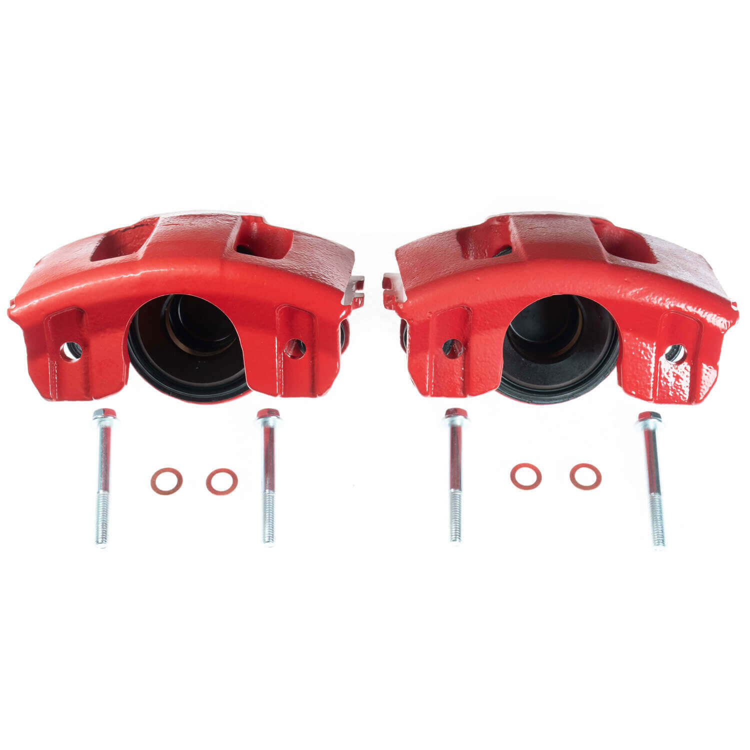 Power Stop S4339 Performance Brake Calipers - Pair (Front) for 1990-2006 Jeep Cherokee product image