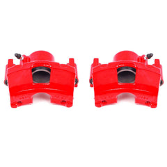 Power Stop S4356 Performance Brake Calipers With Brackets - Pair (Front) for 1990-2005 Buick Skylark product image