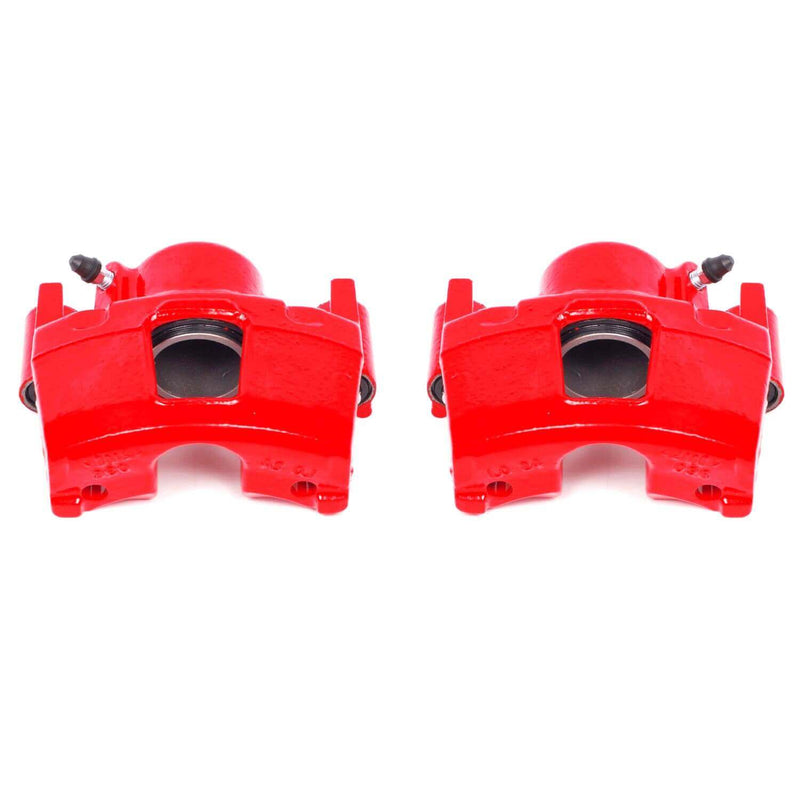 Power Stop S4356 Performance Brake Calipers With Brackets - Pair (Front) for 1990-2005 Buick Skylark product image