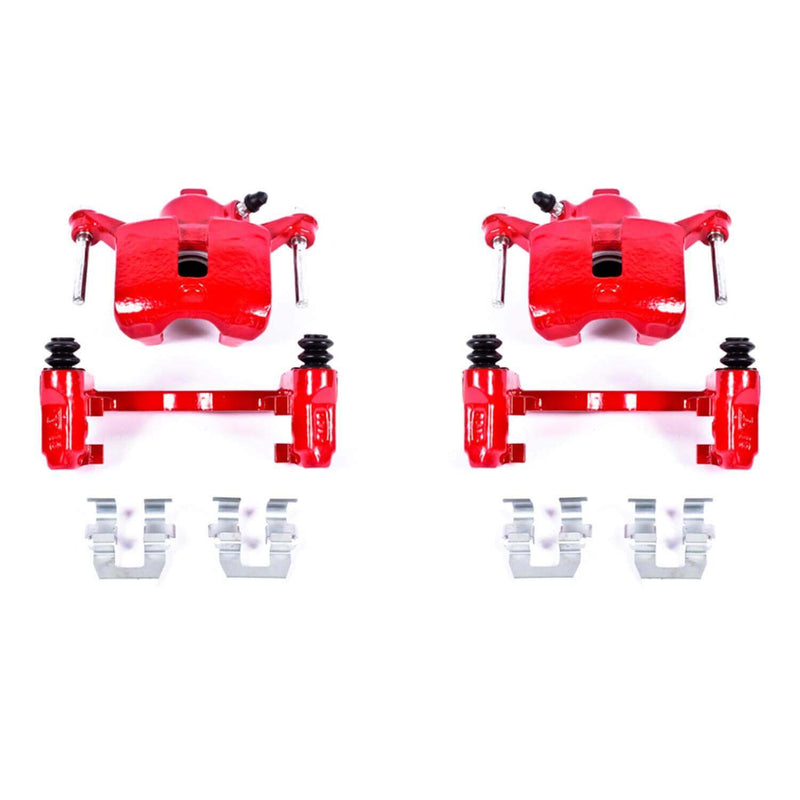 Power Stop S4644 Performance Brake Calipers With Brackets - Pair (Rear) for 1997-2010 Buick Allure product image