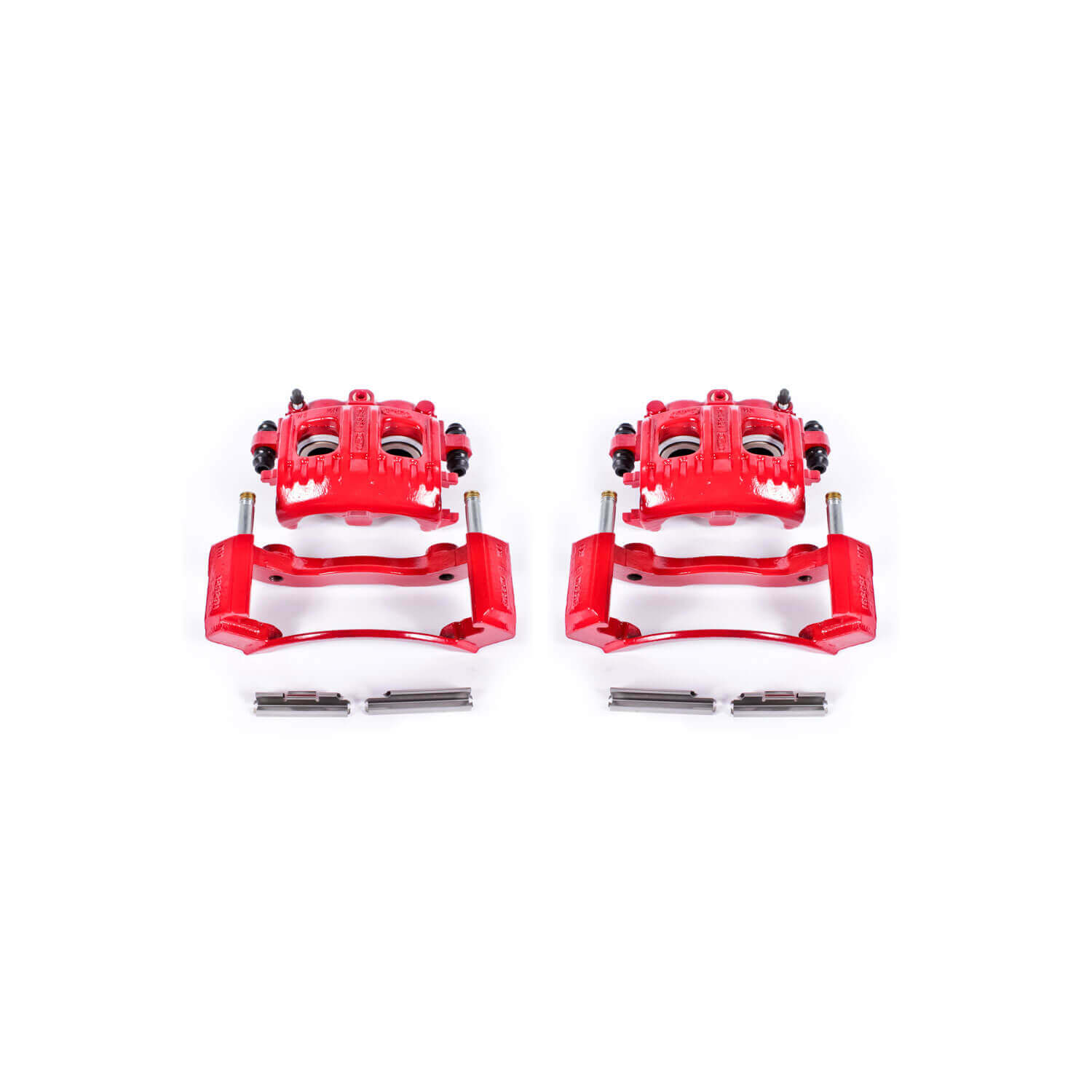Power Stop S4652 Performance Brake Calipers With Brackets - Pair (Front) for 1997-2004 Ford Expedition product image