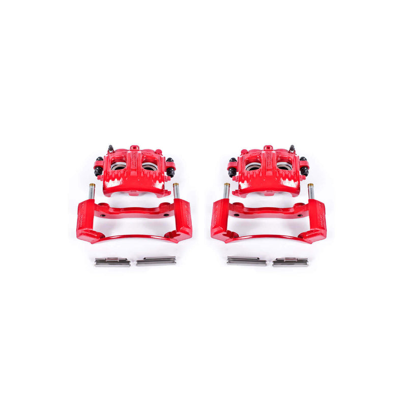 Power Stop S4652 Performance Brake Calipers With Brackets - Pair (Front) for 1997-2004 Ford Expedition product image
