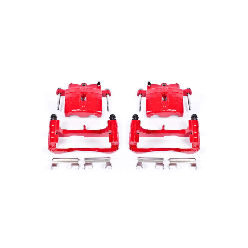 Power Stop S4728 Performance Brake Calipers - Pair (Front) for 1999-2013 Cadillac Escalade product image