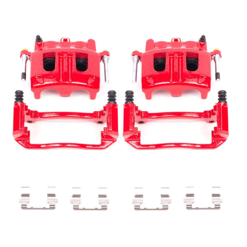 Power Stop S4758 Performance Brake Calipers - Pair (Front) for 2001-2011 Ford Explorer product image
