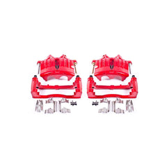 Power Stop S4798A Performance Brake Calipers With Brackets - Pair (Front) for 2002-2008 Buick Rainier product image