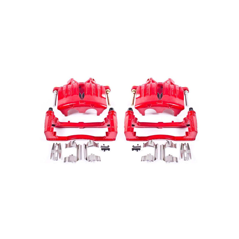 Power Stop S4798A Performance Brake Calipers With Brackets - Pair (Front) for 2002-2008 Buick Rainier product image