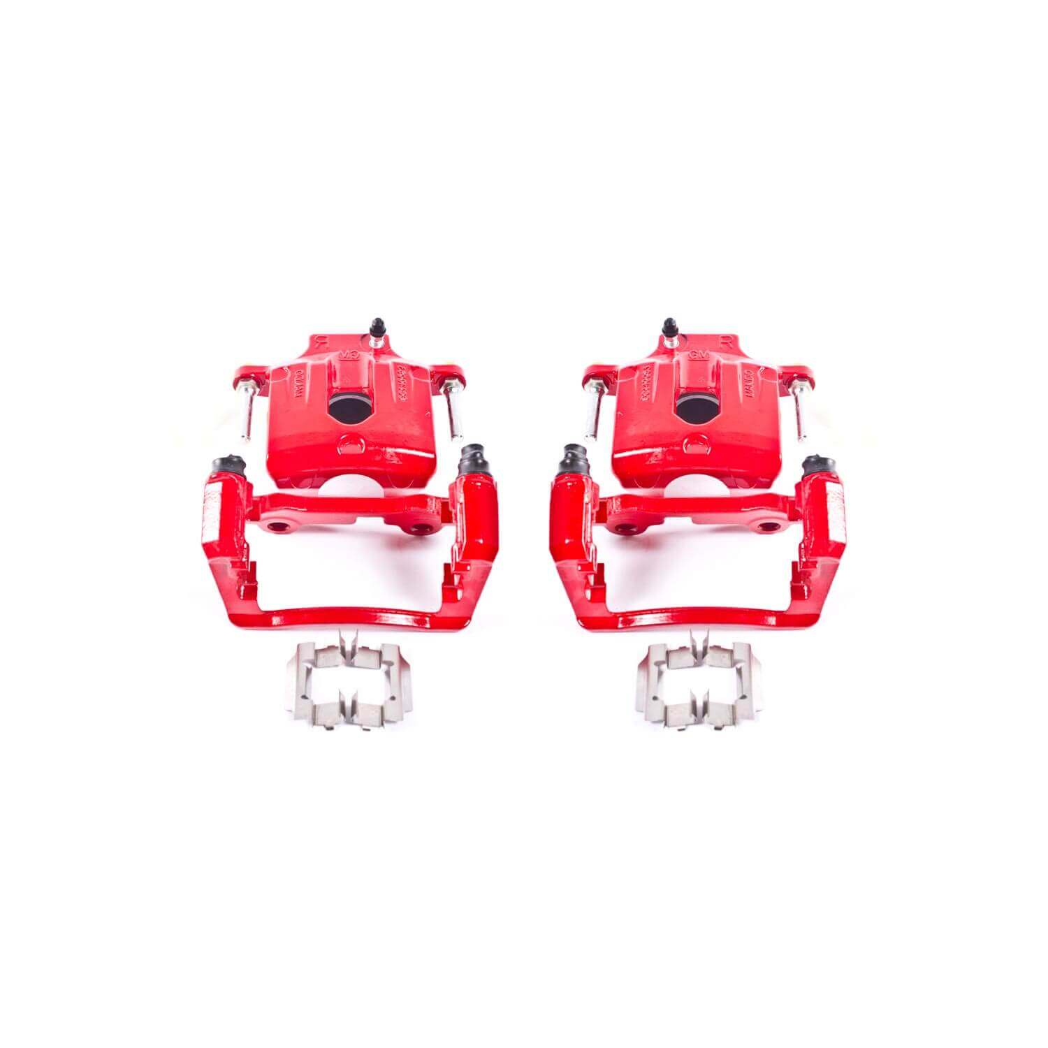 Power Stop S4804 Performance Brake Calipers With Brackets - Pair (Rear) for 2002-2009 Buick Rainier product image