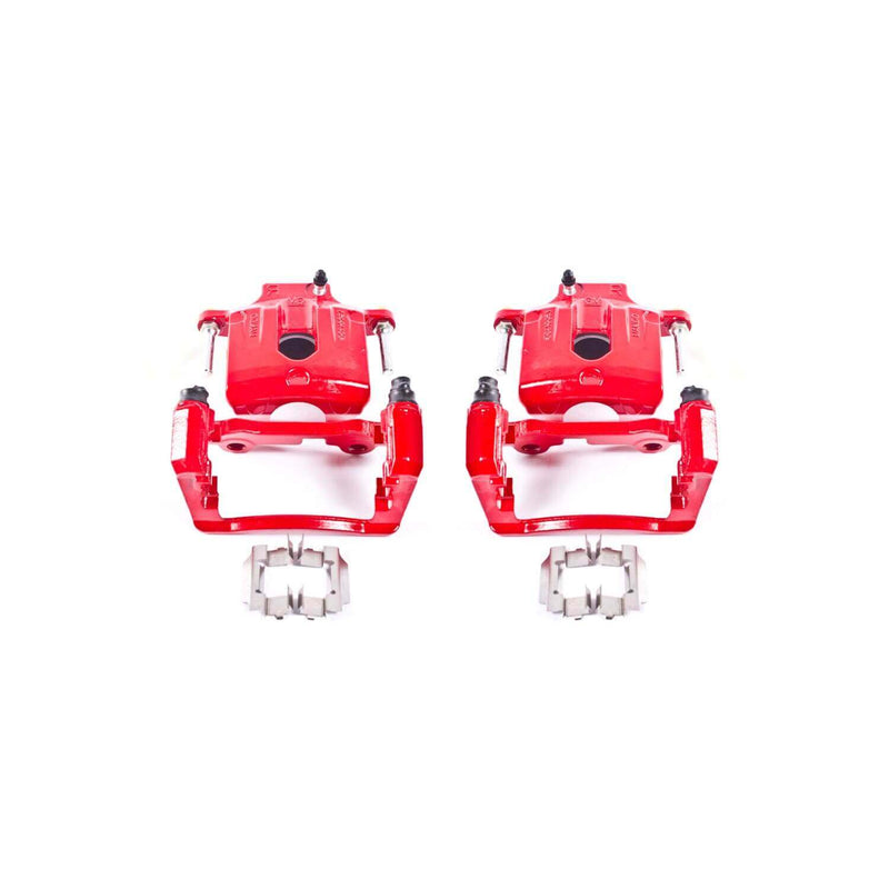 Power Stop S4804 Performance Brake Calipers With Brackets - Pair (Rear) for 2002-2009 Buick Rainier product image