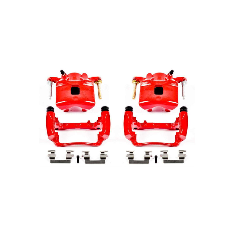 Power Stop S4880 Performance Brake Calipers - Pair (Front) for 2003-2010 Chevrolet Cobalt product image