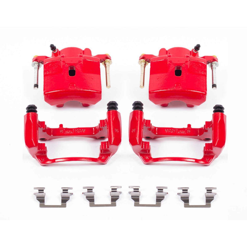 Power Stop S4910A Performance Brake Calipers - Pair (Front) for 2005-2012 Chevrolet Malibu product image
