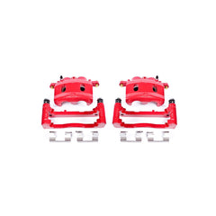 Power Stop S4918 Performance Brake Calipers - Pair (Front) for 2005-2008 Cadillac Escalade product image